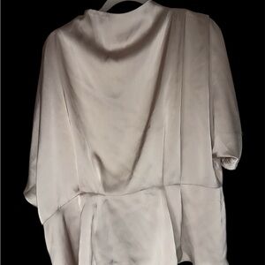 H&M Women's Gold and Cream Blouse